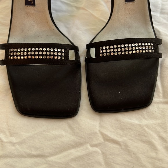 Hillard & Hanson “Augusta” Black Slingback Heels - Picture 17 of 17